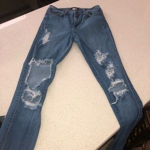 high waisted fashion nova jeans